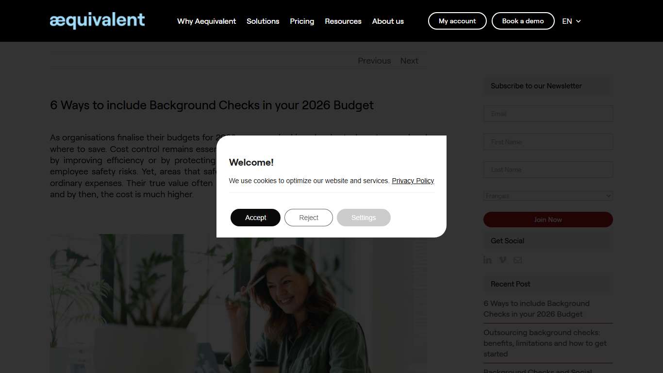 6 Ways to include Background Checks in your 2026 Budget | Aequivalent