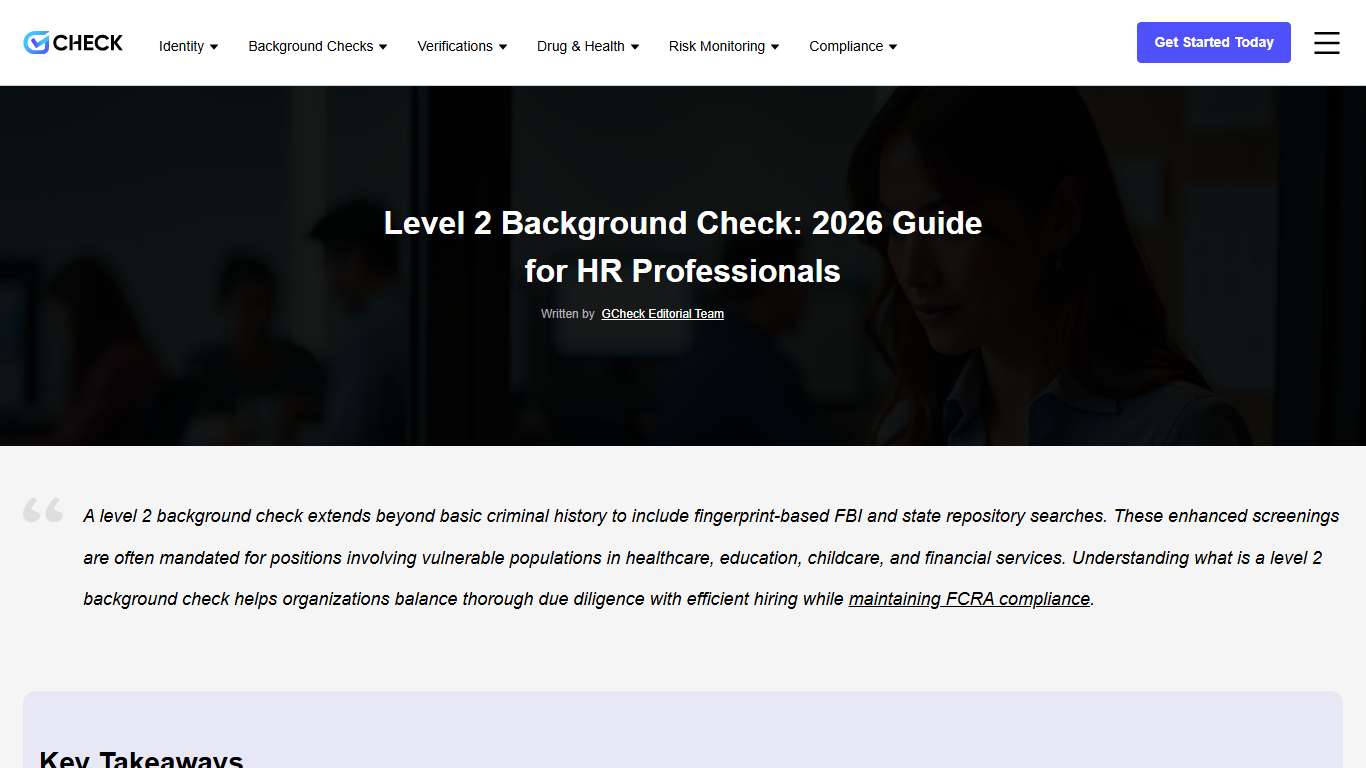 Level 2 Background Check: What You Need to Know